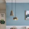 Hilka Cement and Terrazo Series Pendant Lamp - Living Room 4