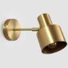 Huldana Brass Wall Lamp - Gold