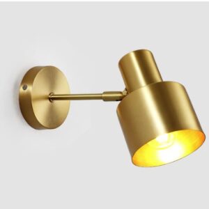 Huldana Brass Wall Lamp - Gold On