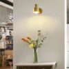 Huldana Brass Wall Lamp - Living Room