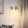 Huldana Brass Wall Lamp - Living Room 2