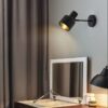 Huldana Brass Wall Lamp - Make up Room