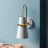 Magnuto Minimalist Classy Tall Cone Wall Lamp