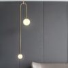Radley U-shaped Suspension Balls Pendant Lamp - Living Room