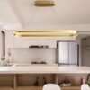 Whistella Grandeur Loop Oval Ring Pendant Lamp - Kitchen