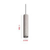 Bamceena Cylindrical Tube Cement Pendant Scandinavian Lamps