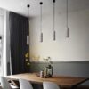 Bamceena Cylindrical Tube Classic Design Cement Pendant Lamps