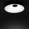 Bernie Modern Illuminating Black Ring Dot Ceiling Lamp