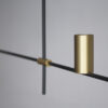 Cabaana Tubes on Rod Luxury Design Hanging Lamp