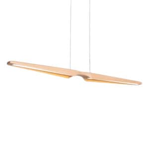 Faylinn Sky High Wooden Wings Pendant Lamp