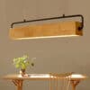 Halfdan Minimalist Design Nordic Wooden Bar Pendant Light