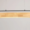 Halfdan Nordic Wooden Bar Modern Pendant Light