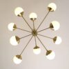 Heermaen Grand Ball Sticks Hanging Lamp - bottom view