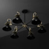 Millashon Minimalist Black Classy Macaron Hanging Lamp