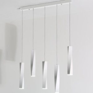 Beembuuso Spiral Tubes Pendant Lamp-5-head-rectangular-ceiling-plate