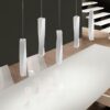Beembuuso Spiral Tubes Pendant Lamp-dining-room
