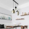 Davidso Coppertone Pendant Lamps-dining lamps