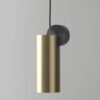 Davidso Coppertone Pendant Lamps-tall tube