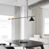 EIVIND Cone Creative Stick Pendant Lamp-dining table lamp