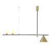 EIVIND Cone Creative Stick Pendant Lamp-gold