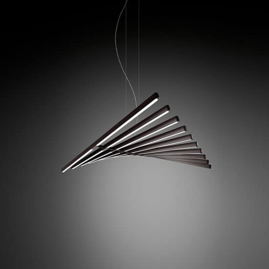 Fiboni Natural Waves Pendant Lamp-white-black-small size