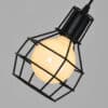 Filippa Pulley Cage Industrial Pendant Lamp-Lamp Shade Closeup
