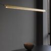 Flunniculo Elegant Metallic Slim Linear Pendant Lamp-lifestyle