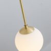 Gasurin Glass Round Globe Pendant Lamp-lamp shade-closeup