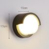 Genaru Outdoor Wall Lamp-dimensions