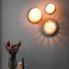 Glenfurdic Dimpled Ball Wall Lamp-lifestyle-effect