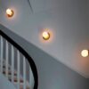 Glenfurdic Dimpled Ball Wall Lamp-stairs-lightings