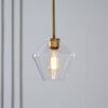 Grojaer Glass House Pendant Lamp-medium dome-clear-glass