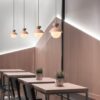 KATRÍN Nordic Bloom Pendant Lamp-restaurant lightings