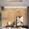 Karolina Elegant Looped Rings Pendant Lamps-dining lamps