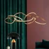 Karolina Elegant Looped Rings Pendant Lamps-lifestyle-living room