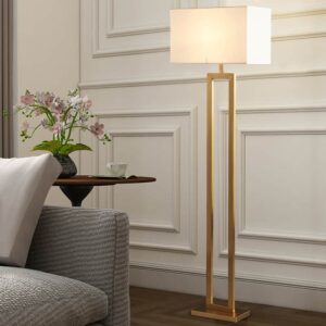 Keruuna Contemporary Rectangle Floor Lamp