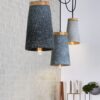 Kinsor Wood Cement Perfect Combi Pendant Lamp-personality-space