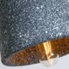 Kinsor Wood Cement Perfect Combi Pendant Lamp-sand-grey-lamp shade-closeup