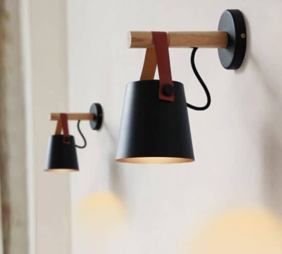 Labeanin Leather Strap Wall Lamp