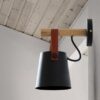 Labeanin Leather Strap Wall Lamp-corner lightings