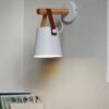 Labeanin Leather Strap Wall Lamp-reading-wall light