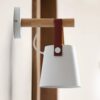 Labeanin Leather Strap Wall Lamp-side-view-wall