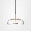 Lairuuna Glass Dome Pendant Lamp