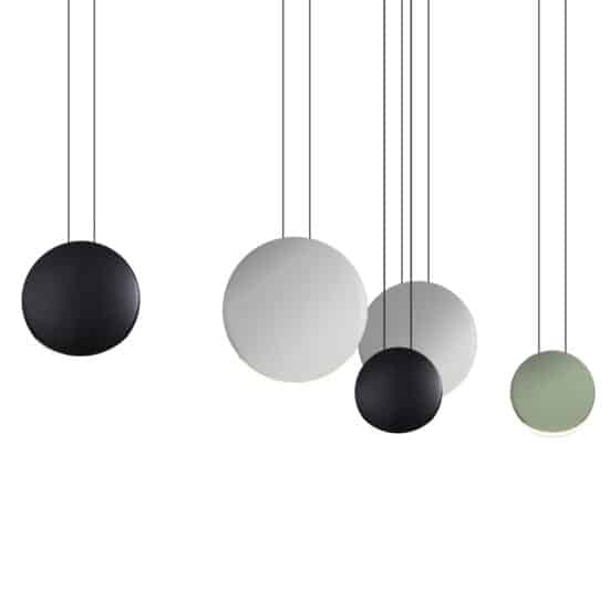 Matchona Round Moonstone Pendant Lamps