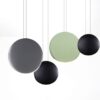 Matchona Round Moonstone Pendant Lamps-4 lamps Combinations