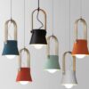 Narasho Scandi Jap Fusion Pendant Lamp-small cone colors