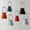 Narasho Scandi Jap Fusion Pendant Lamp-tall cone-colors