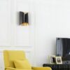 Origoto Folded Sleeve Wall Lamp-living-room