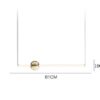 Parbuurin Bars and Sticks Pendant Lamps-horizontal model B