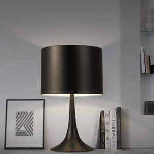 Quesano Creative Scandinavian Design Minimalist Industrial Design Black Table Lamp